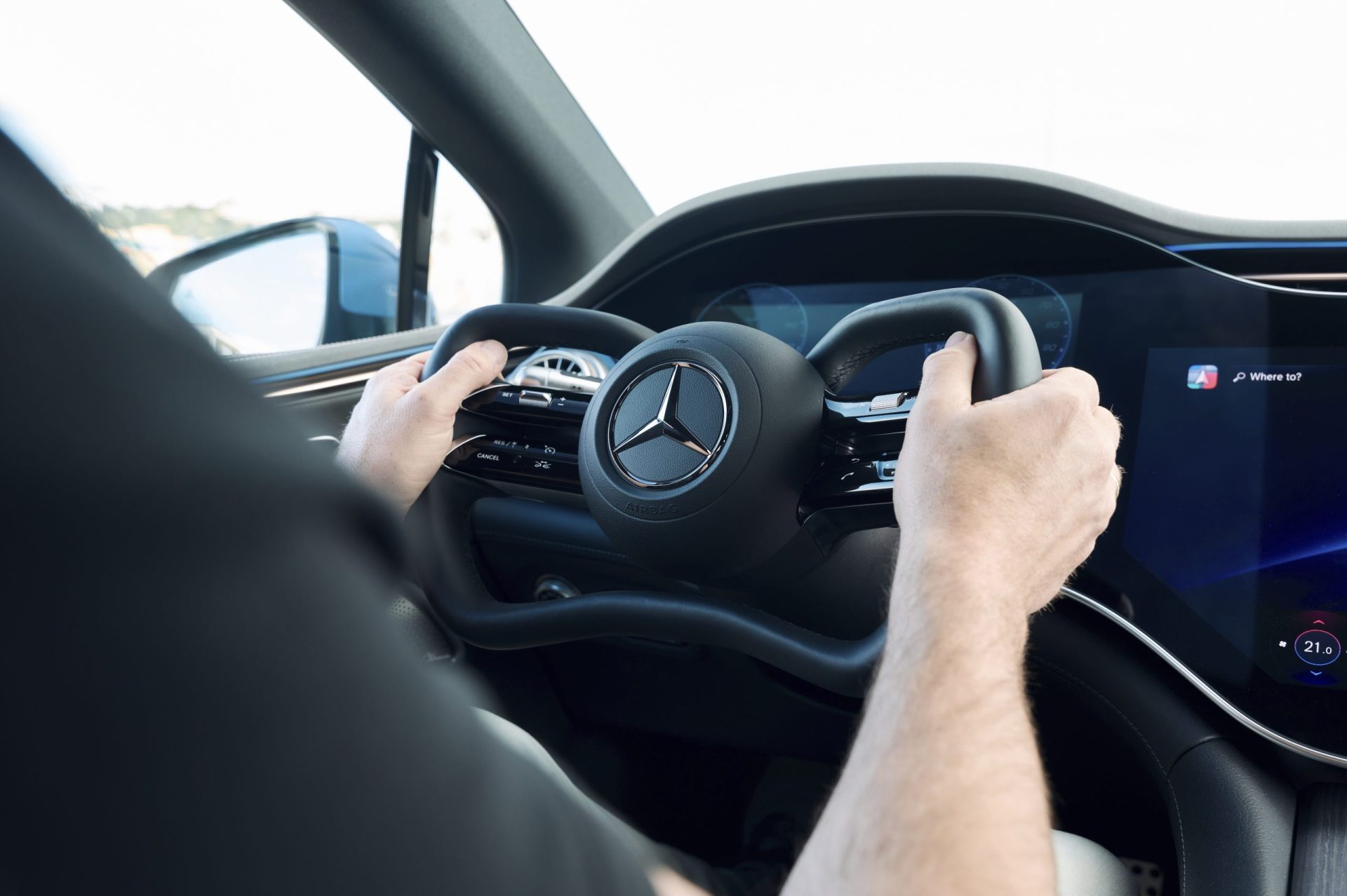 Noul EQS schimbă regulile: direcția steer-by-wire devine realitate