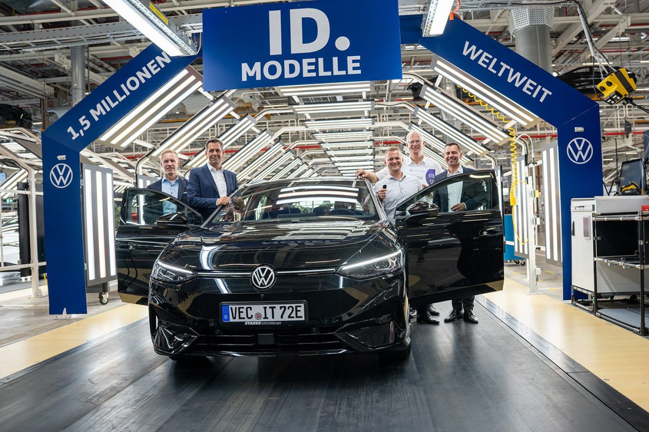 Volkswagen: Peste 1.5 milioane de electrice ID.