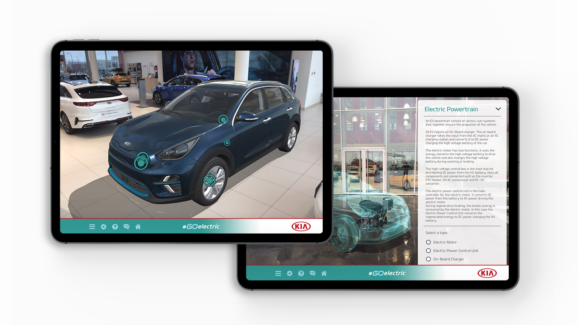 Noua aplicație ‘Go Electric’ dezvoltată de Kia