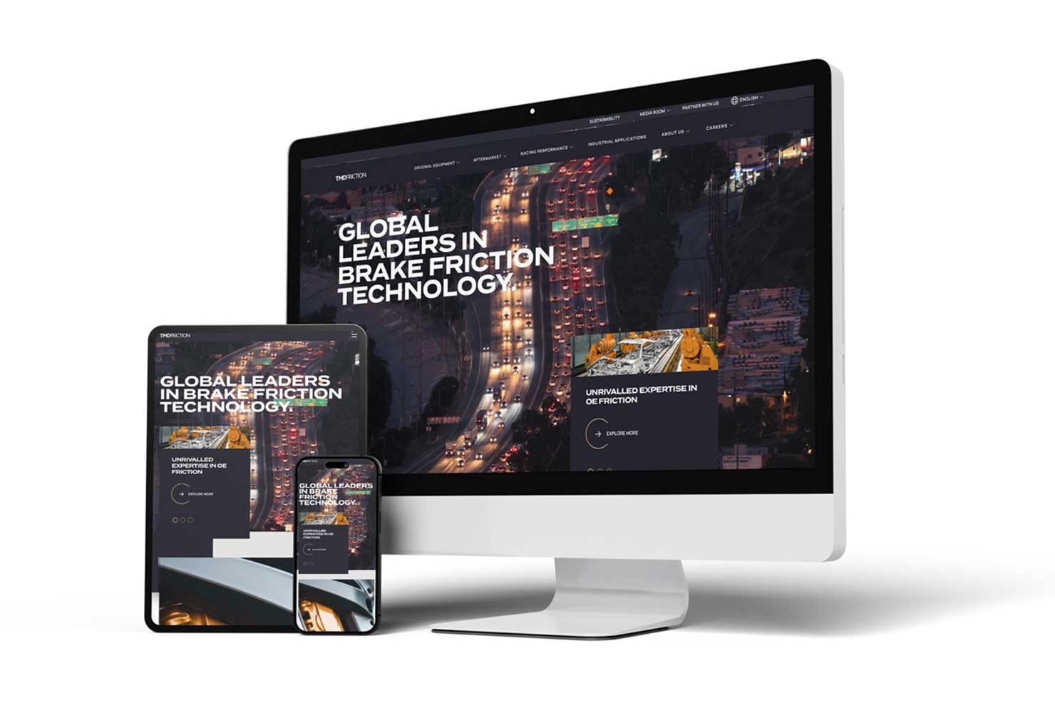 TMD Friction lansează un nou site și oferă un prim contact cu noua identitate de brand